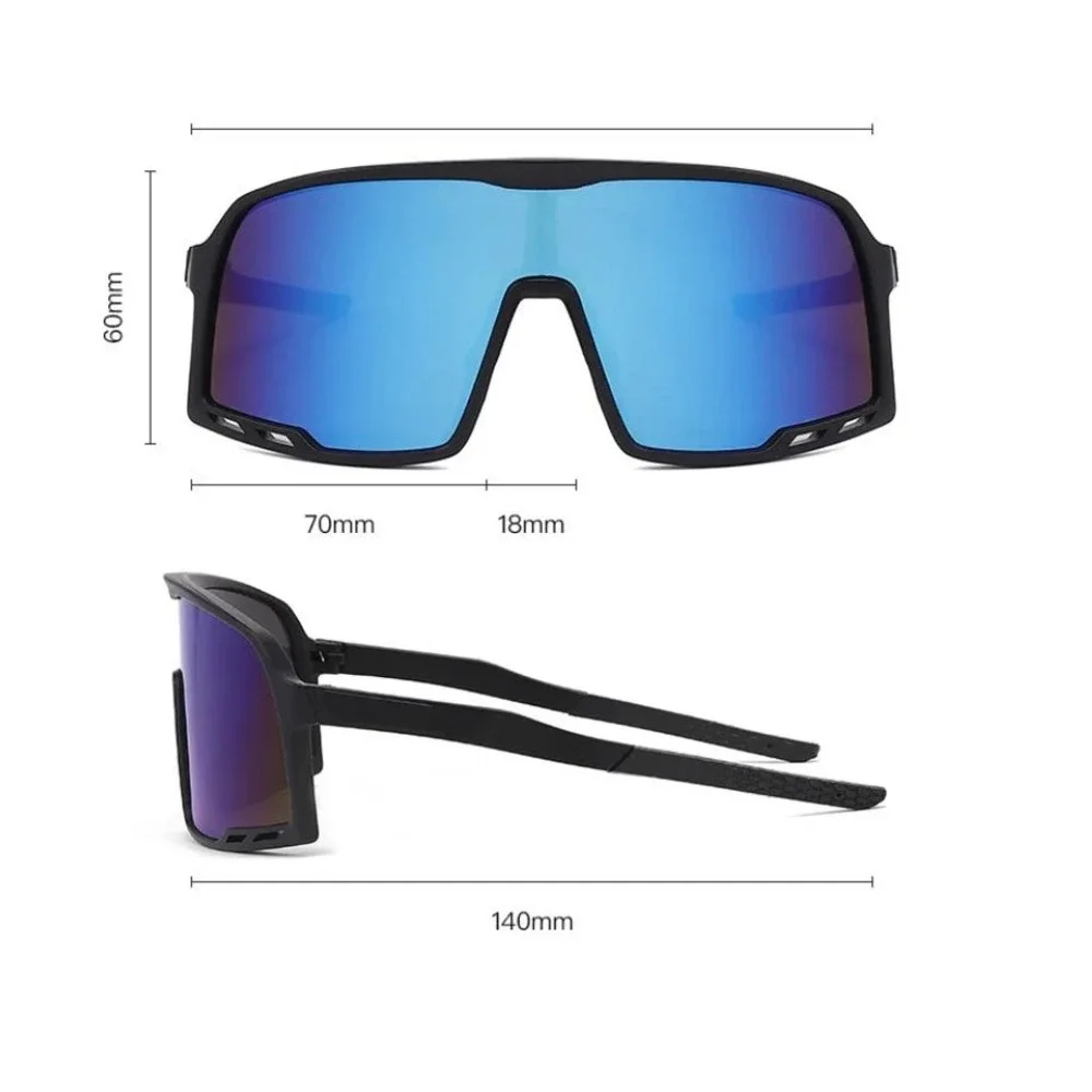 Sport Sunglasses Women,‎ Cycling, Running, Ski, Mirrored Lens, Oversized Gafas